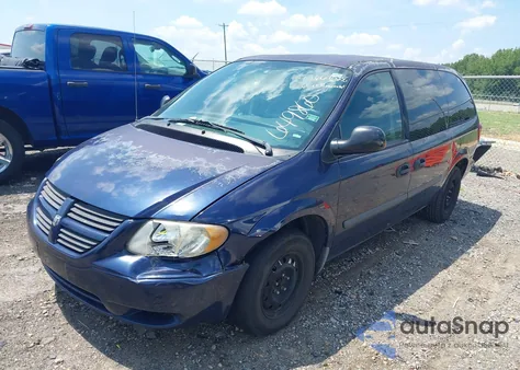 2006 Dodge Grand Caravan Se из США, поврежденный, VIN 1D4GP24E06B649860